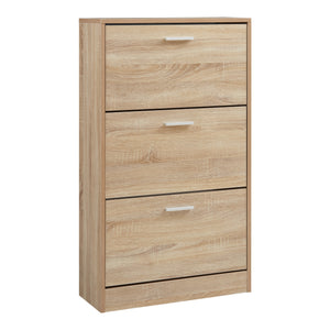 Schoenenkast Sykkylven kleppen met bovenblad [en.casa]