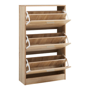 Schoenenkast Sykkylven kleppen met bovenblad [en.casa]