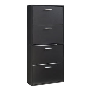 Schoenenkast Sykkylven kleppen met bovenblad [en.casa]