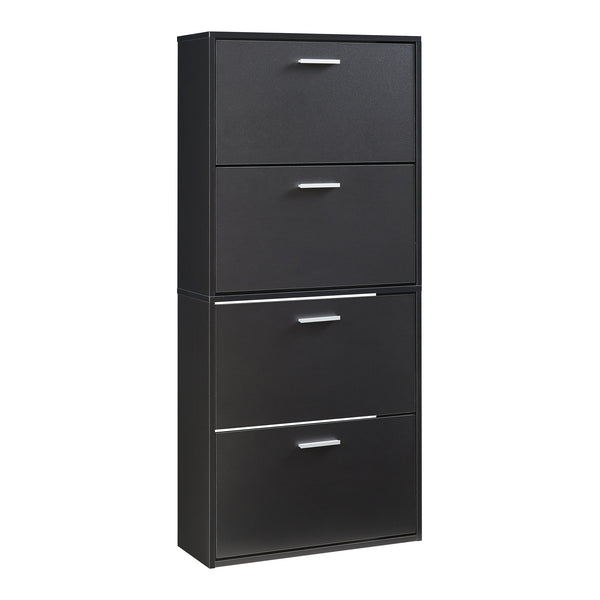 Schoenenkast Sykkylven kleppen met bovenblad [en.casa]