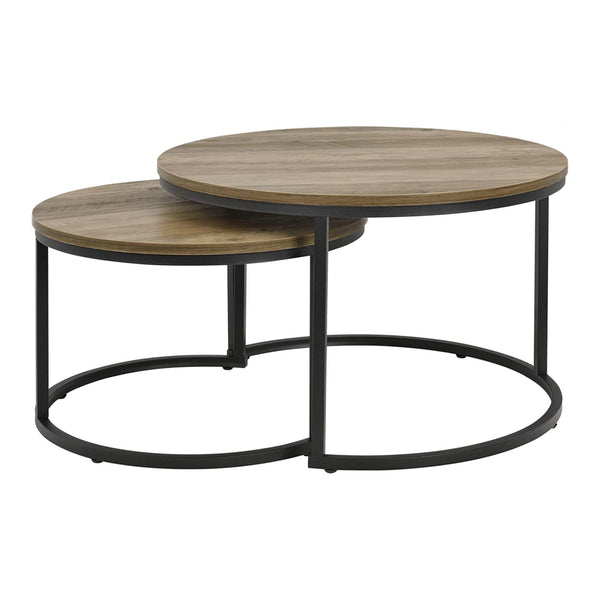 Salontafel Christchurch rond [en.casa]