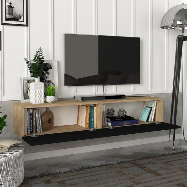 [en.casa] Tv-meubel Toivakka zwevend 135x31x25 cm - 7 varianten