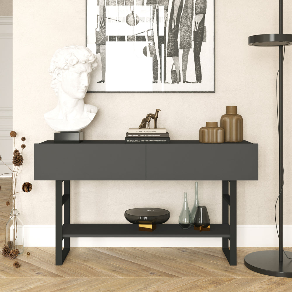 Consoletafel Lappeenranta 139x43x76cm in verschillende kleuren [en.casa] - premiumXL