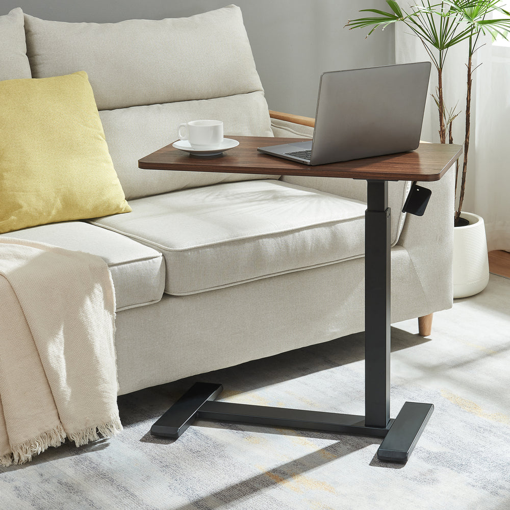 Bijzettafel Klirg in hoogte verstelbaar 68x36x66-92 cm [en.casa]