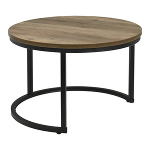 Salontafel Christchurch rond [en.casa]