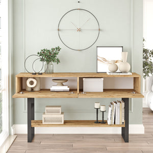 [en.casa] Console tafel sidetable Lappeenranta 139x43x76cm - 5 varianten
