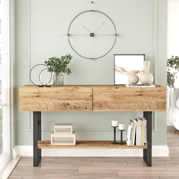 [en.casa] Console tafel sidetable Lappeenranta 139x43x76cm - 5 varianten