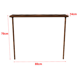 [en.casa] Console tafel Holmsland sidetable 70x80x14 cm - 2 varianten
