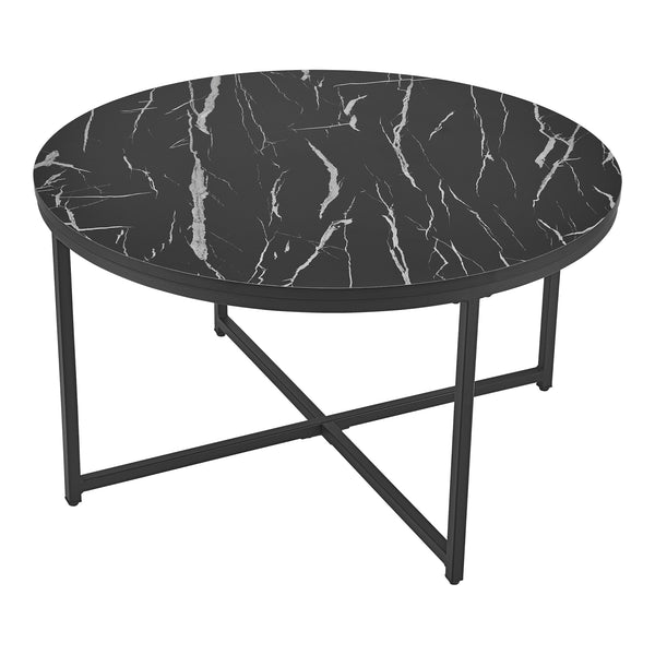 [en.casa] Salontafel Uppvidinge glas rond 45xØ80 cm - 2 varianten