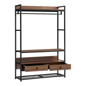 Kledingrek Isen 180x120x40 cm [en.casa]