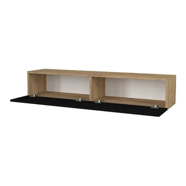 [en.casa] Tv-meubel Toivakka zwevend 135x31x25 cm - 7 varianten