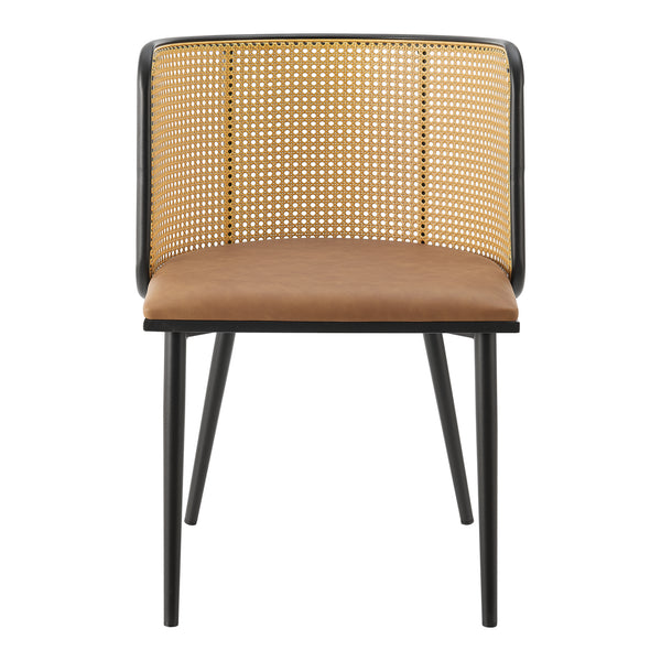 [en.casa] Eetkamerstoel Flen set van 2 75x52x49 cm - 2 varianten