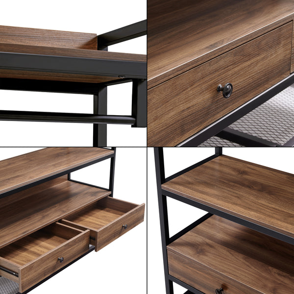 Kledingrek Isen 180x120x40 cm [en.casa]