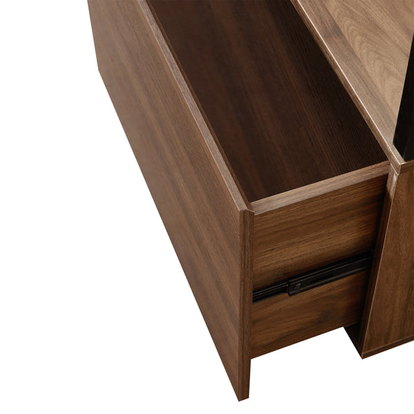 Kledingrek Egmating met lades 180x120x40 cm [en.casa]