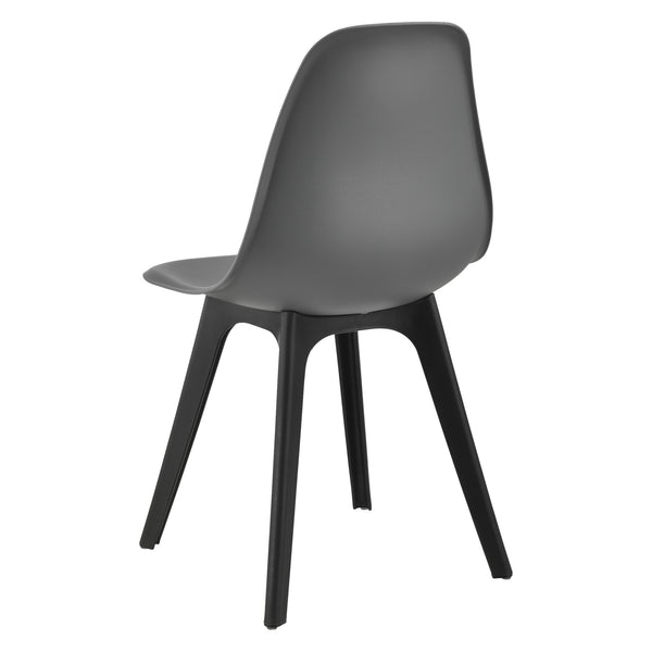 Eetkamerstoel Lendava 83x54x48 cm set van 4 kunststof - 4 kleuren