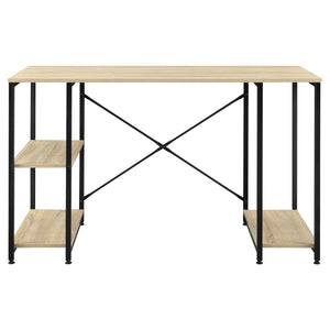 Bureau met 3 planken Aarhus 120x66x75 cm - verschillende kleuren
