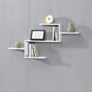 Wandplank Flekkefjord met 5 planken 104x14,5x49,5 cm - 3 varianten