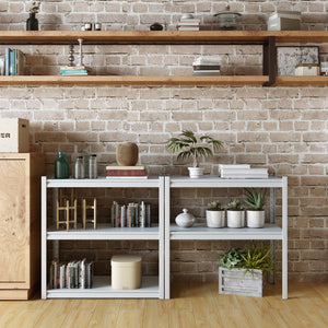 [en.casa] Keukenkast Austrheim open kast 183x90x40 cm - 2 varianten