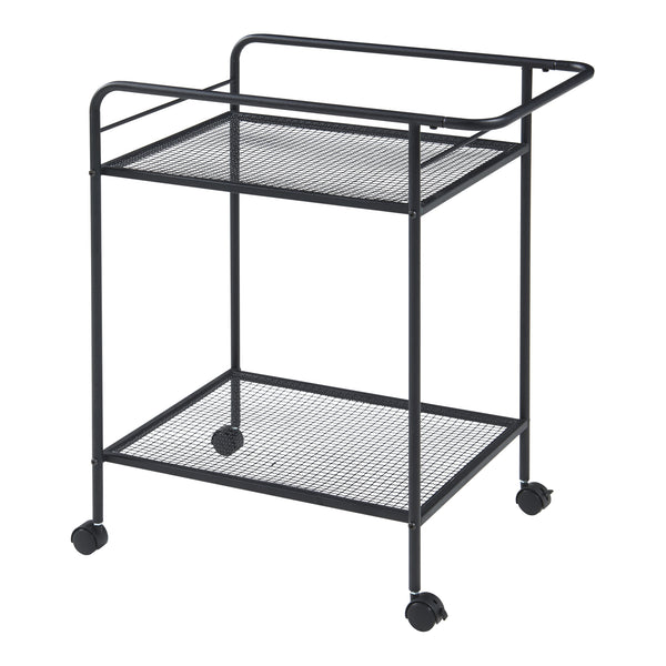 [en.casa] Keukentrolley Hole 72x62x45 cm metaal - 2 varianten