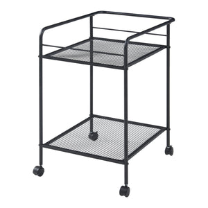 [en.casa] Keukentrolley Hole 72x62x45 cm metaal - 2 varianten