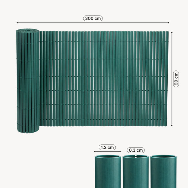 Flexibele tuinscherm Hidden balkonscherm PVC [neu.haus]