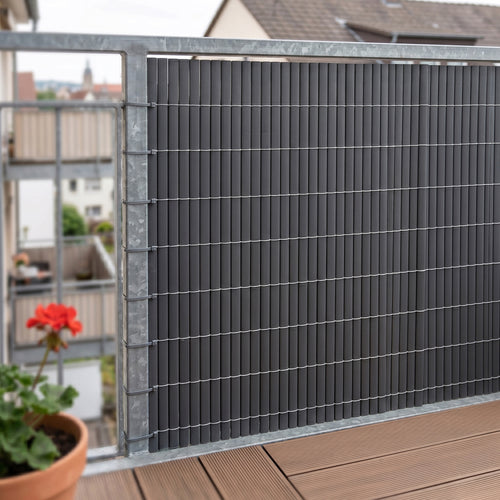 PVC Tuinscherm Cefalu antraciet casa.pro