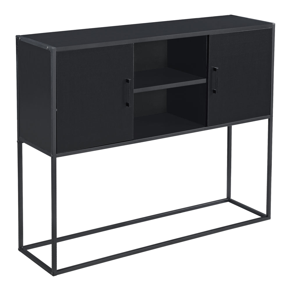 Sideboard Motala met plank en kastdeuren div. kleuren [en.casa] - premiumXL