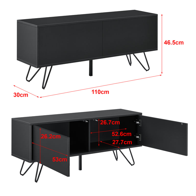 Maatschets Commode Bollebygd 46,5x110x30 cm - 3 varianten
