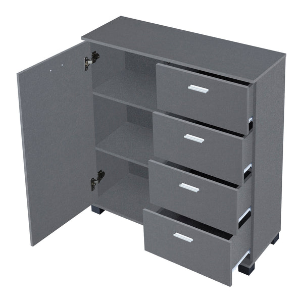 [en.casa] Halmeubel Döbritz 84x80x28 cm - 3 varianten
