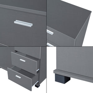 [en.casa] Halmeubel Döbritz 84x80x28 cm - 3 varianten