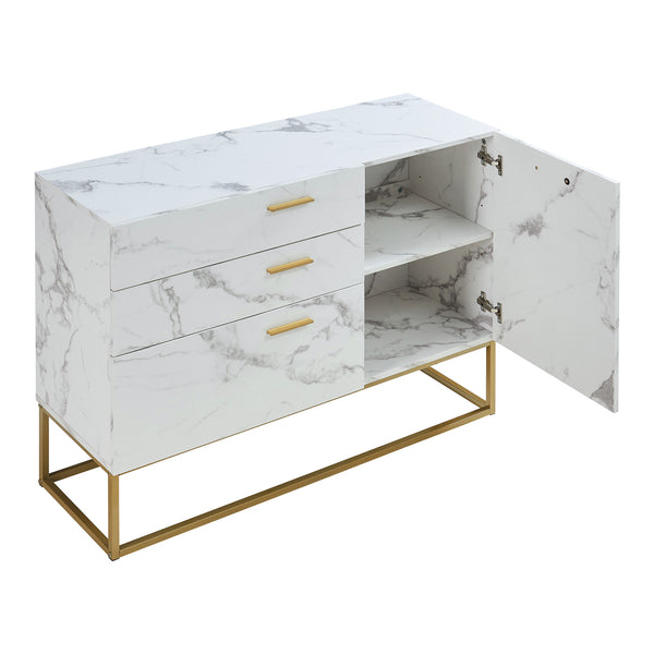 Sideboard Lavangen commode 75x100x35 cm [en.casa]