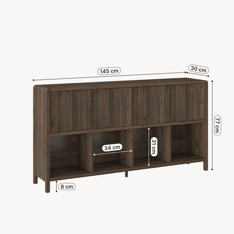 Maatschets Dressoir Lukkodso [en.casa]