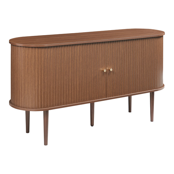 Sideboard Mapia dressoir walnootkleurig [en.casa]