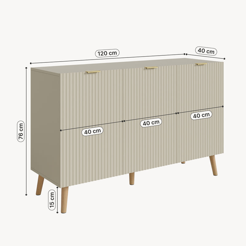 Maatschets Sideboard Nand [en.casa]