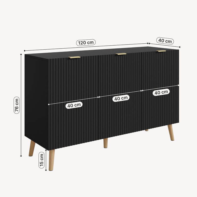 Maatschets Sideboard Nand [en.casa]