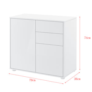 Commode Paarl druk en open 74x79x36 cm - 5 varianten