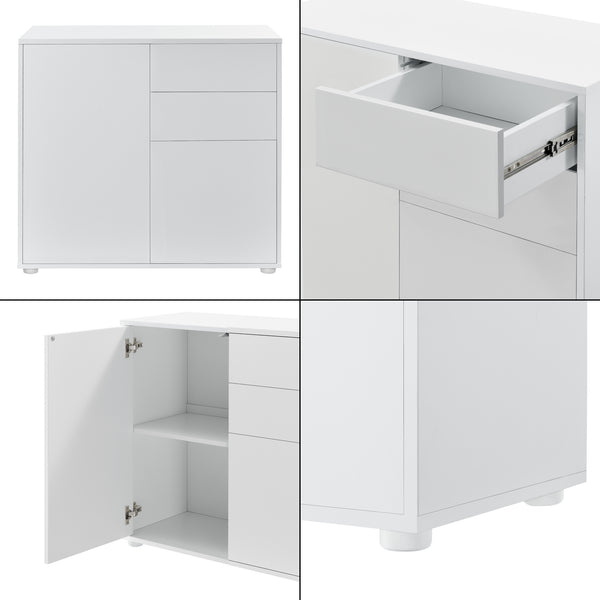 Commode Paarl 74x79x36 cm [en.casa]