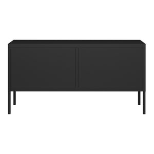 Commode Pyhtää 118x40x60 cm staal [en.casa]