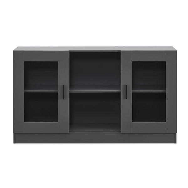 [en.casa] Houten kast 70x120x30,5 cm Spøttrup - 3 varianten
