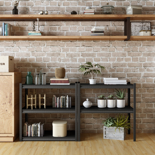 [en.casa] Keukenkast Austrheim open kast 183x90x40 cm - 2 varianten