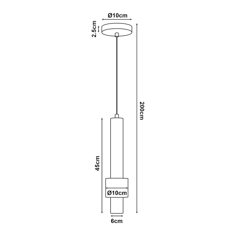 Maatschets Hanglamp Lulled GU10 lux.pro