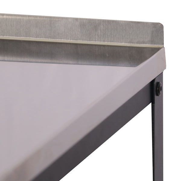 Bijzettafel Bolognano voor buiten 92x50x50 cm casa.pro