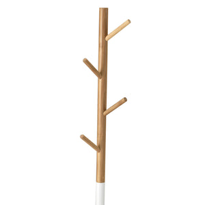 Schoenenrek met zitkussen en met of zonder kapstok wit en beige