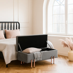 Bankje Dals met opbergruimte [en.casa]