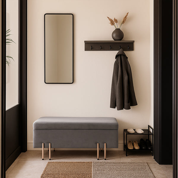 Bankje Dals met opbergruimte [en.casa]