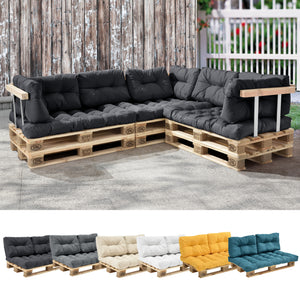 Palettenkussen Comfy in versch. kleuren en.casa - premiumXL