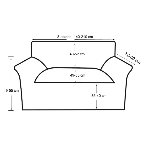 Stertch meubelhoes polyester 200 g/m² - 9 varianten