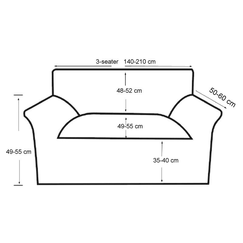 Maatschets Stertch meubelhoes polyester 200 g/m² - 9 varianten