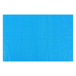 Zwembadafdekking Ferrarno zonnedoek rechthoek PE blauw [en.casa]