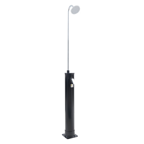 Buitendouche Ampend solardouche met watertank zwart casa.pro
